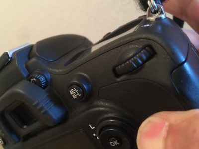 nikon 一眼レフ　親指オートフォーカス