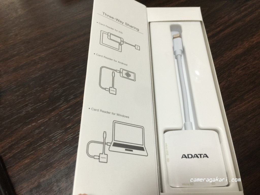 ADATA Lightning SD Card Reader Plus