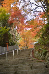 西山興隆寺　階段